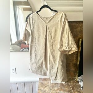 OAK + FORT | cotton tunic | 0/S